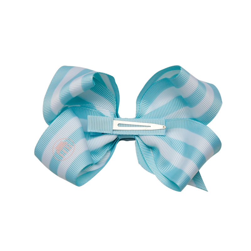 Striped Light Blue & White - Medium
