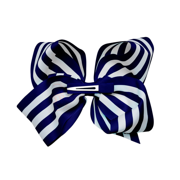 Striped Navy & White - Grande